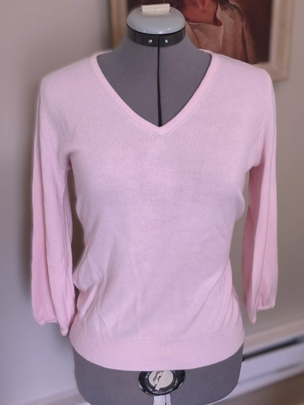 Karen Scott Pink Sweater
